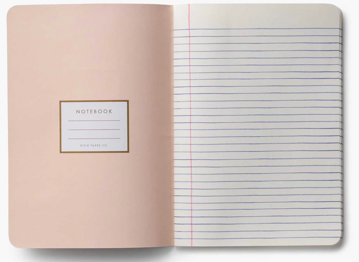 Set of 3 Schoolhouse Notebooks