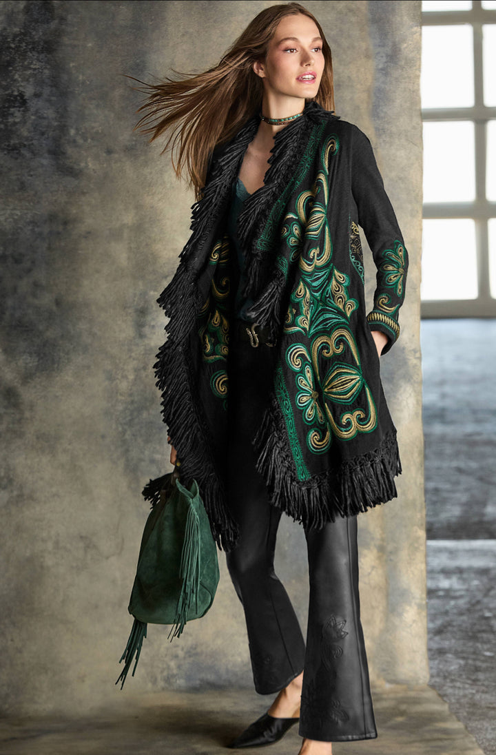 Biya Welda Draped Cardi