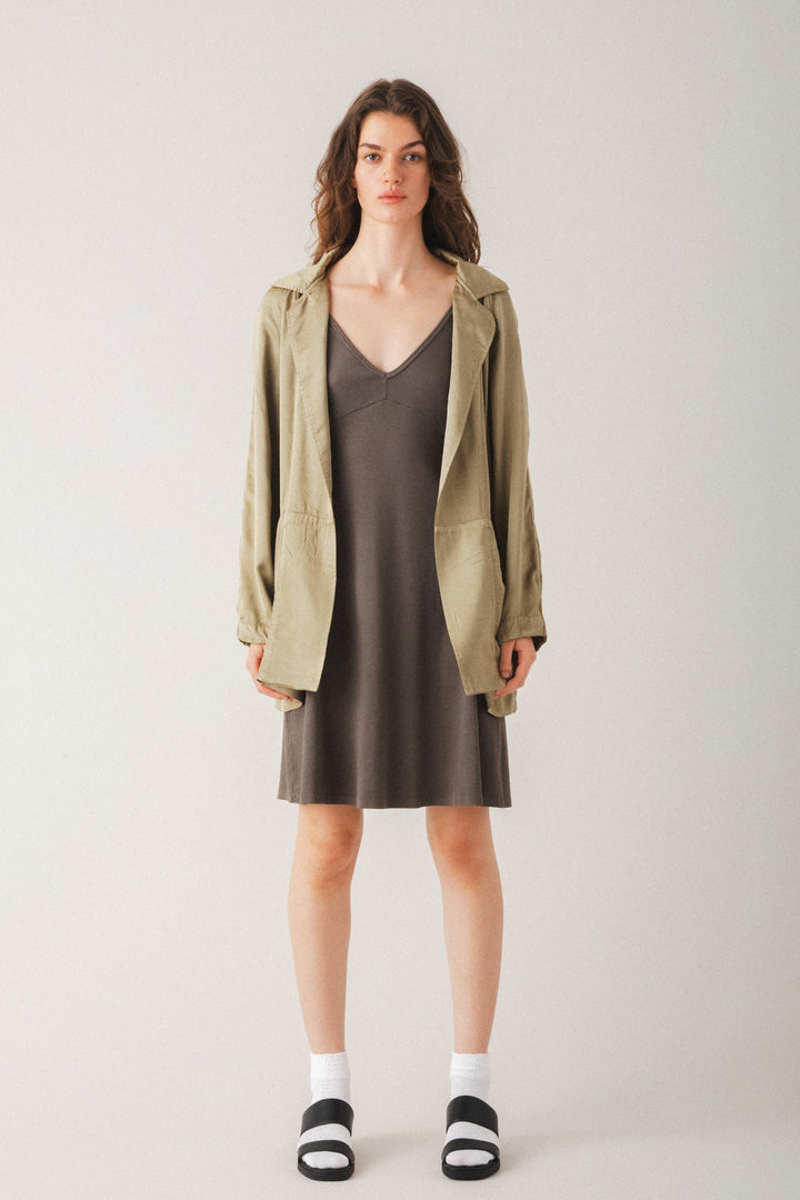 Mid-Habitual Satin Jacket