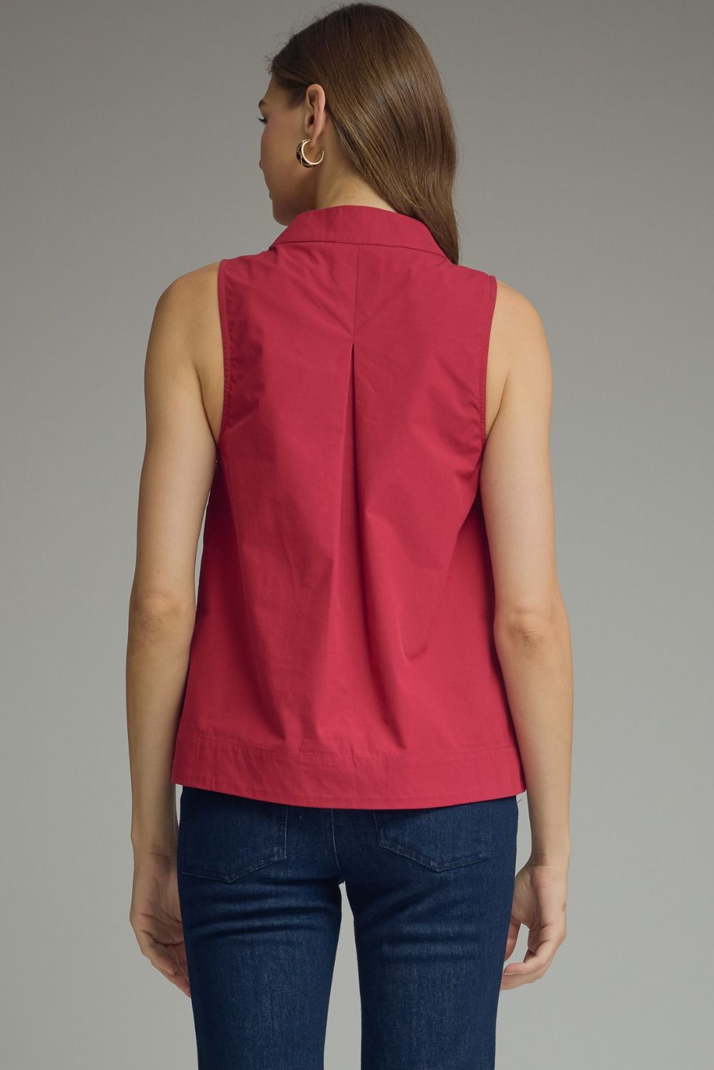 Sleeveless A Line Top