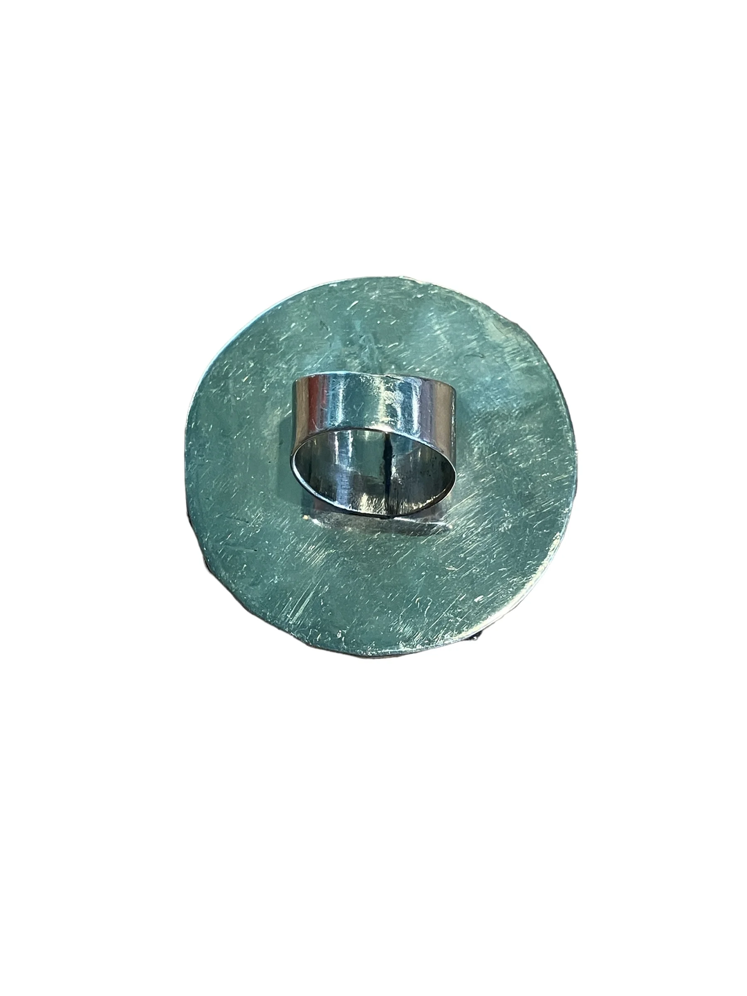 Turquoise Grid Rings