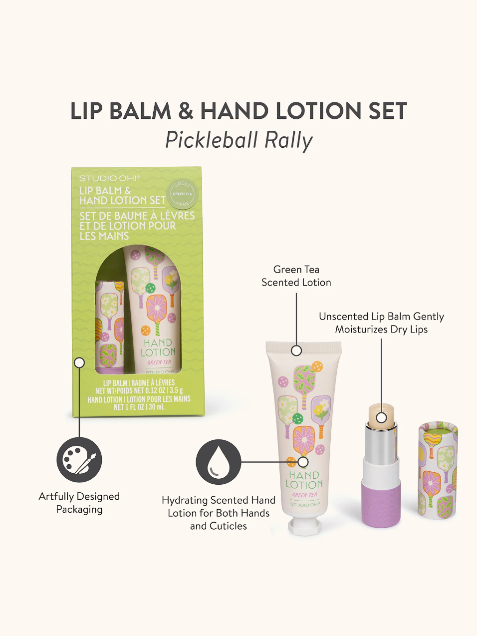 Lip Balm & Lotion Set