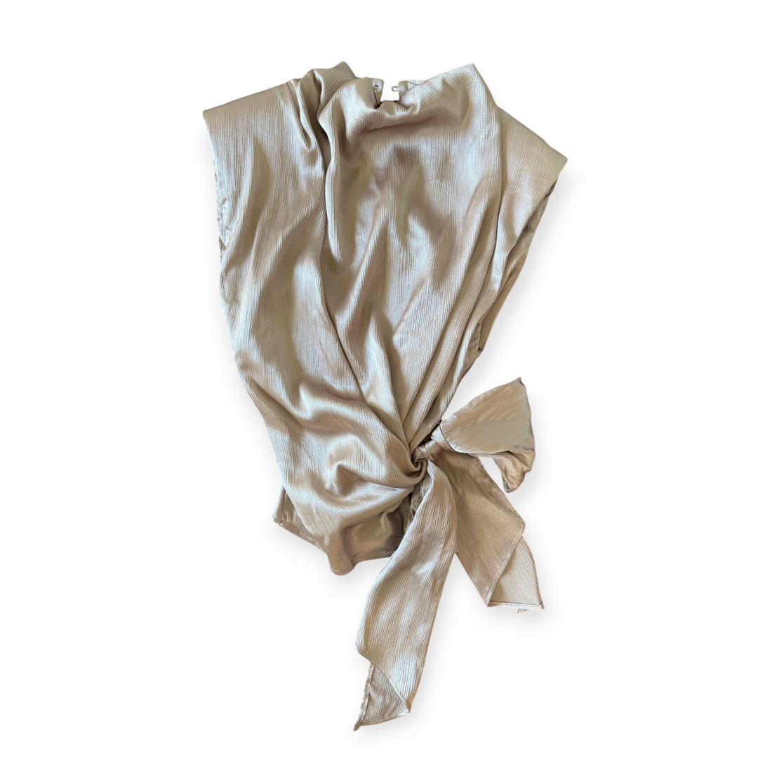 Shoulderesque Side Tie Top