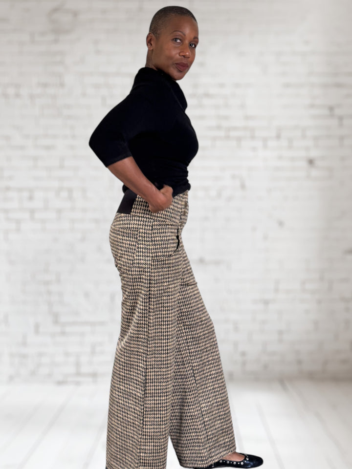Houndstooth Francis Pant