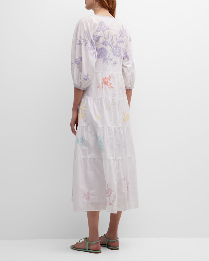 Hazel Dolman Tiered Dress