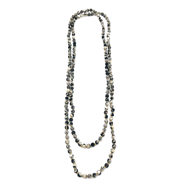 Aasha Monochrome Long Necklace