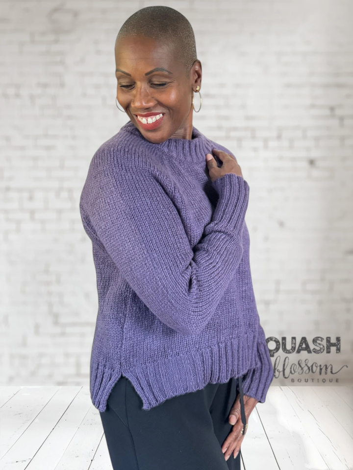 Dalton Crop Raglan Sweater