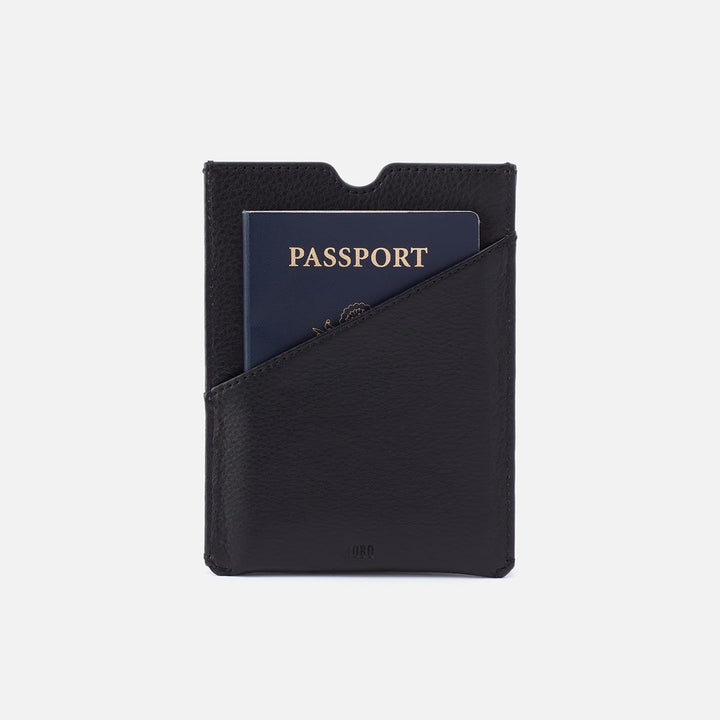 Unisex Passport Wallet Black