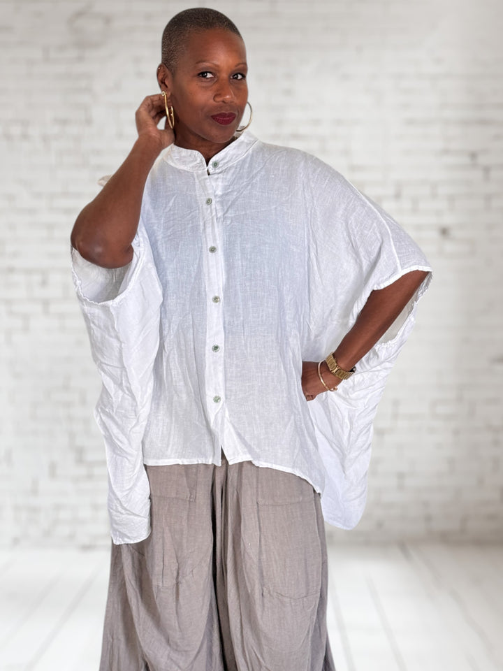 Dolman 25 Button Up Top