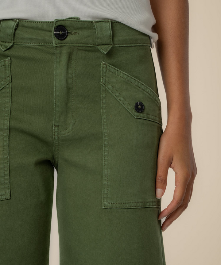 Meg Hi Wide Front Back Pocket Jeans