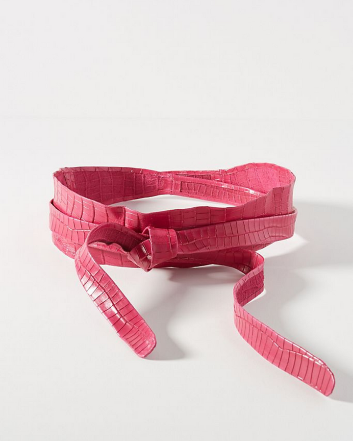 Textured Wrap Belt