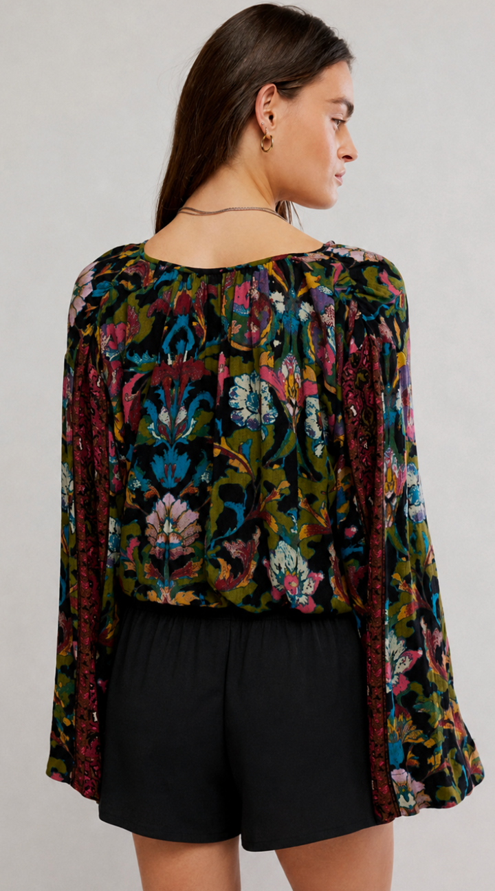 Juliette Printed Blouse