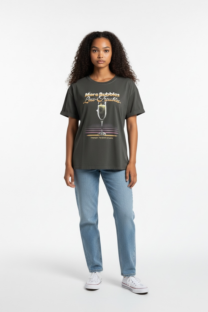 More Bubbles Tee