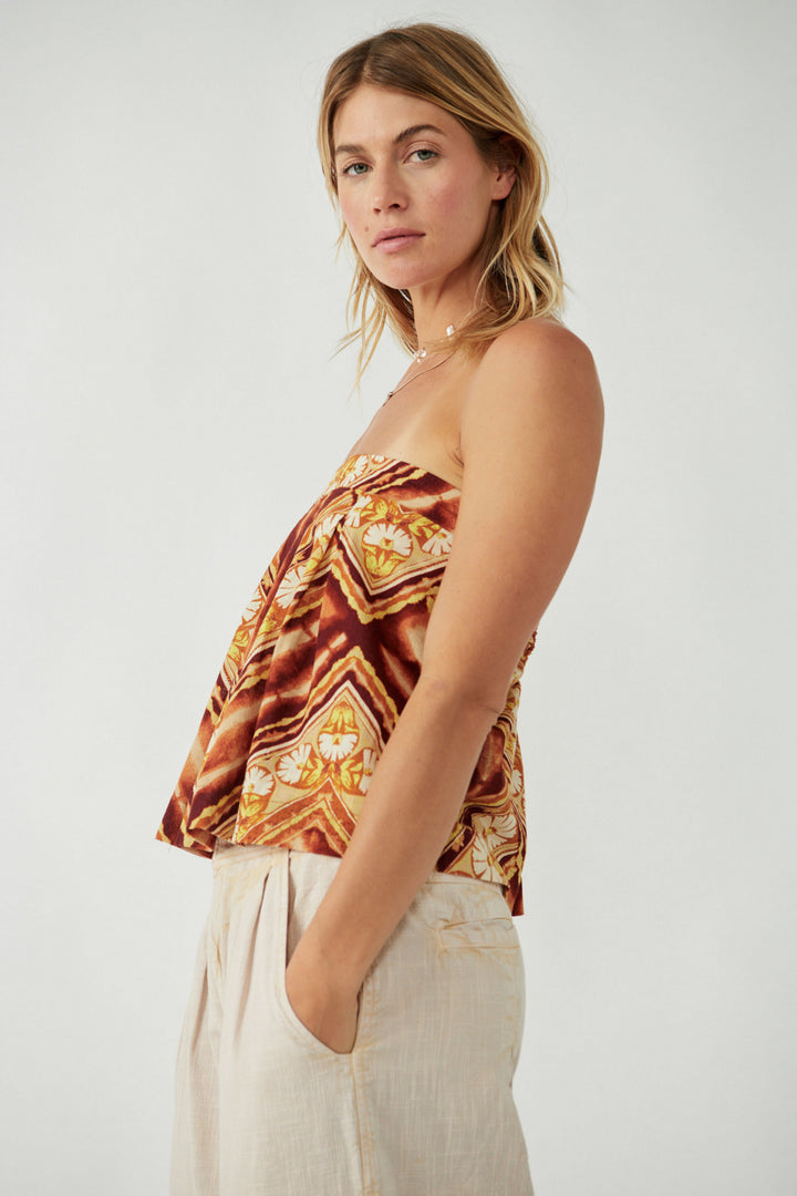 Free People Kendra Printed Top