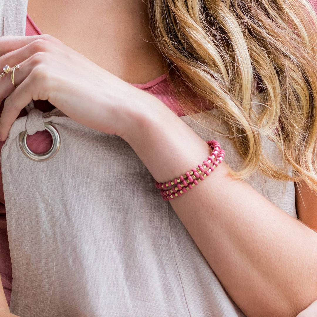Sachi Mulberry Mix Bracelet