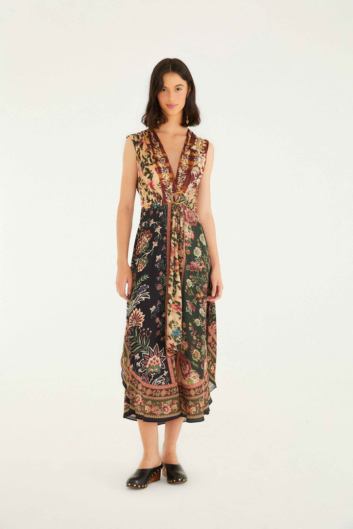 Winter Garden Sleeveless Maxi