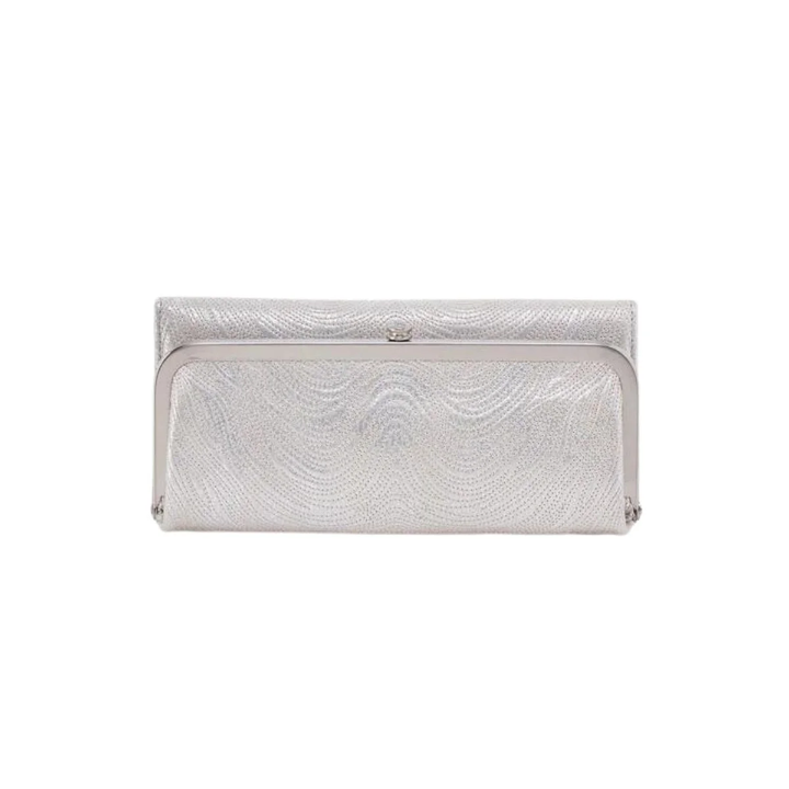 Rachel Clutch Wallet Silver