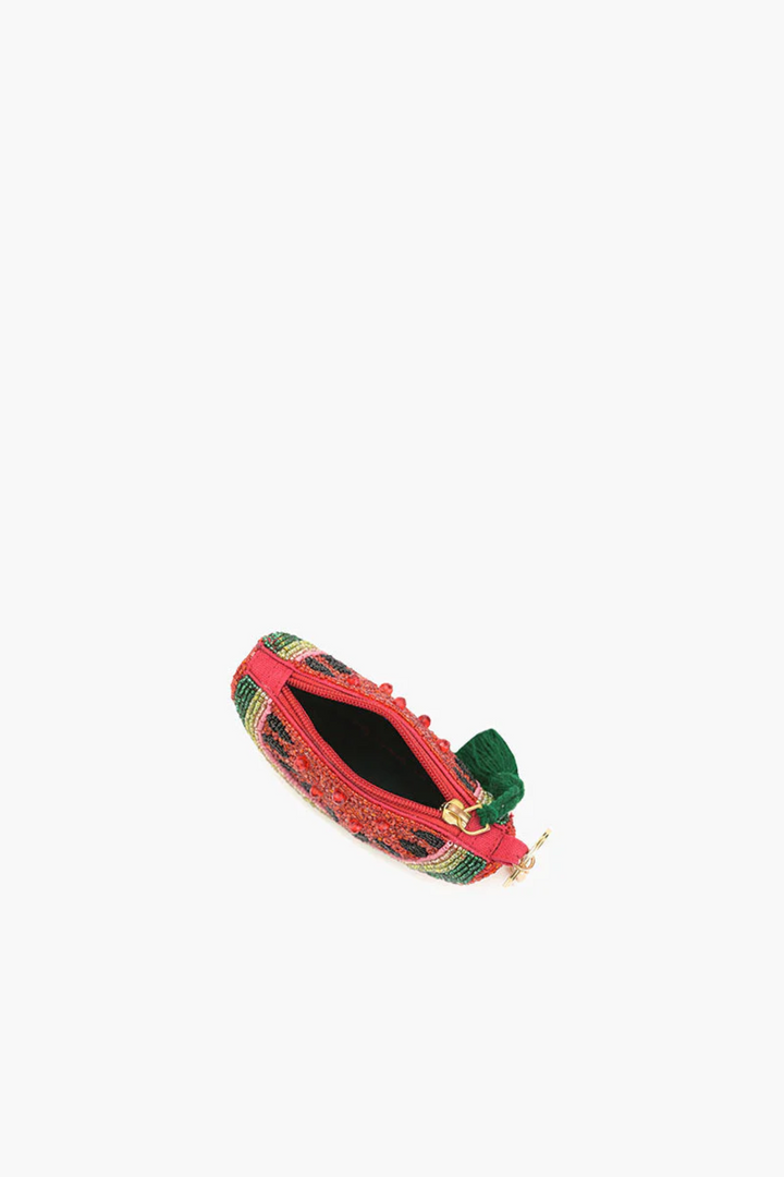 Beaded Fruit Coin Purse