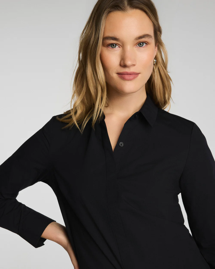 Poplin No Gape Button Down