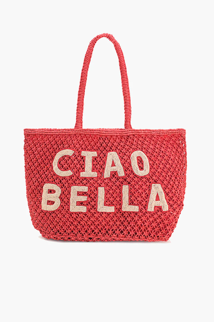 Ciao Bella Mesh Beach Bag