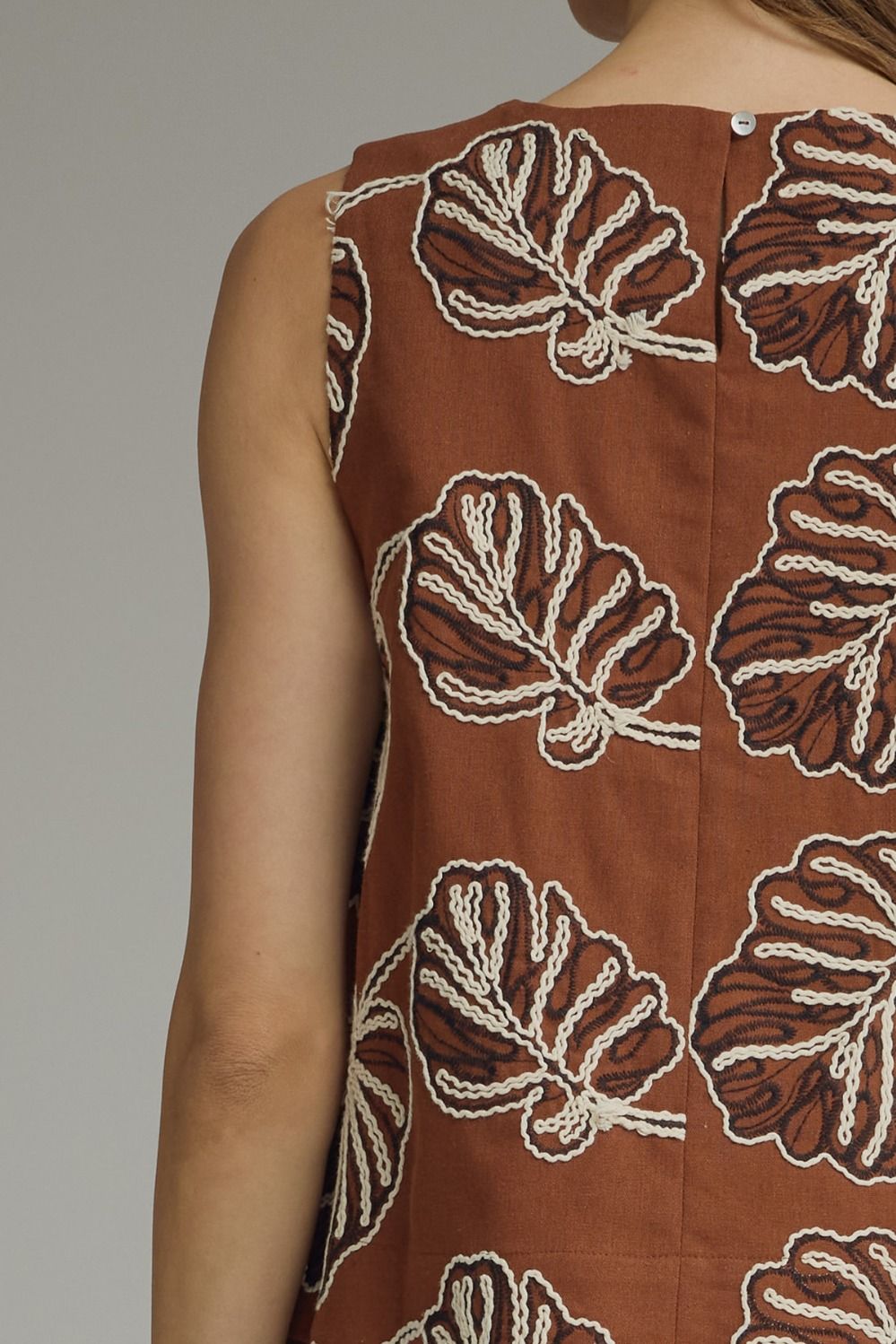 Poplin Pattern Tank