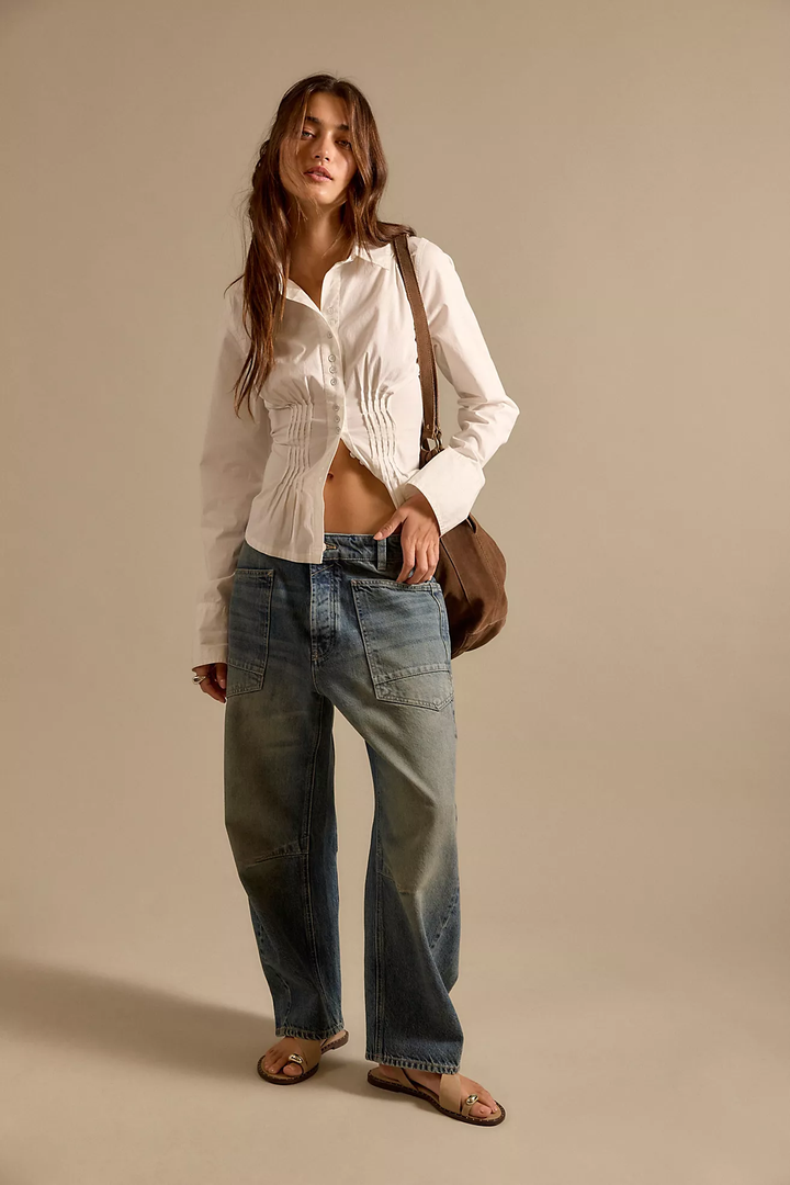 Minimalist Moxie Boyfriend Jean