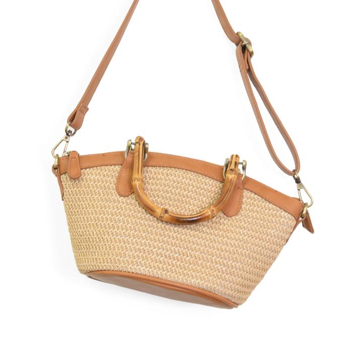 Millie Straw Basket Purse