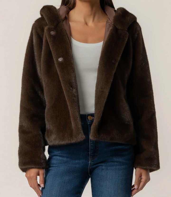 Saskia Faux Fur Jacket