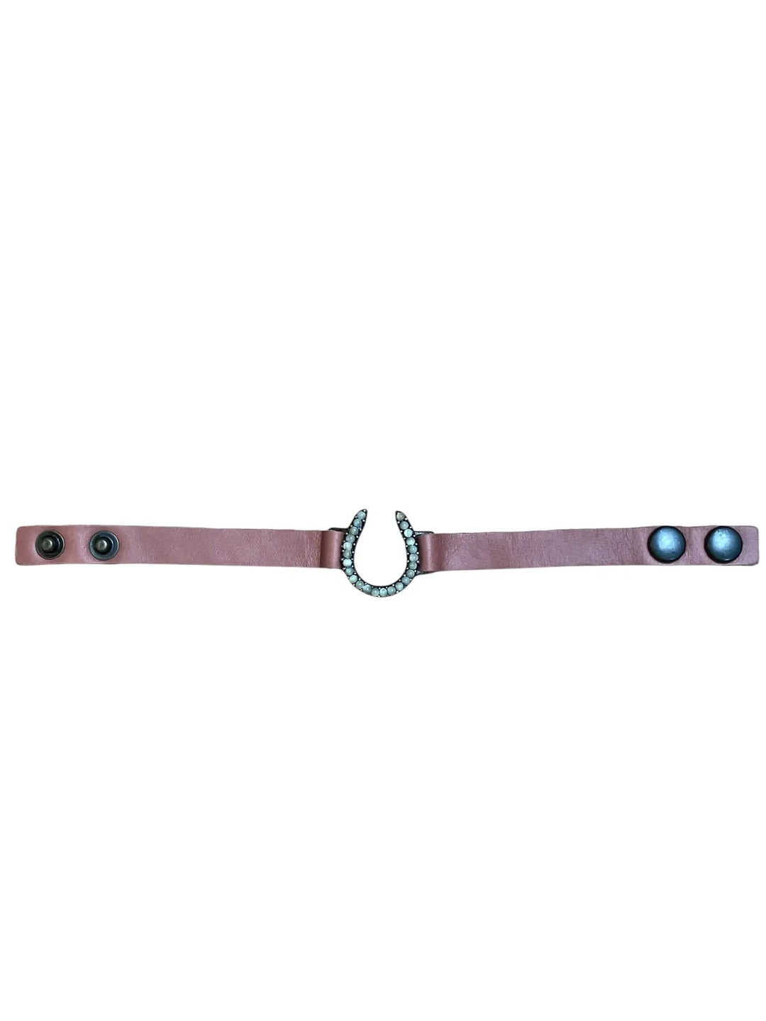 Small Beaded Horseshoe Bracelet