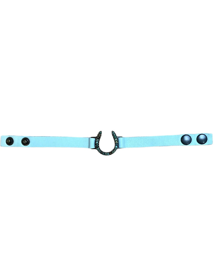 Small Beaded Horseshoe Bracelet