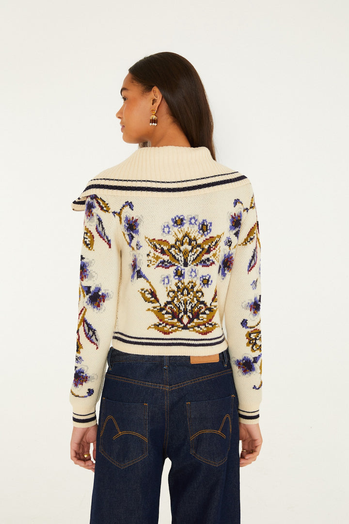 Golden Nature Knit Cardigan
