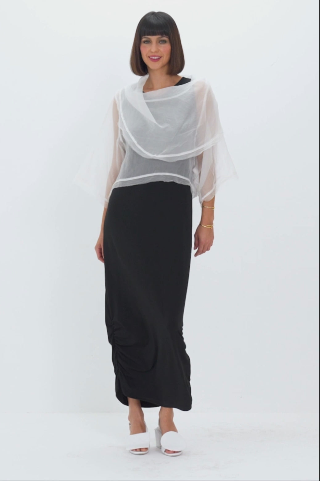 Organza Jackie O Top