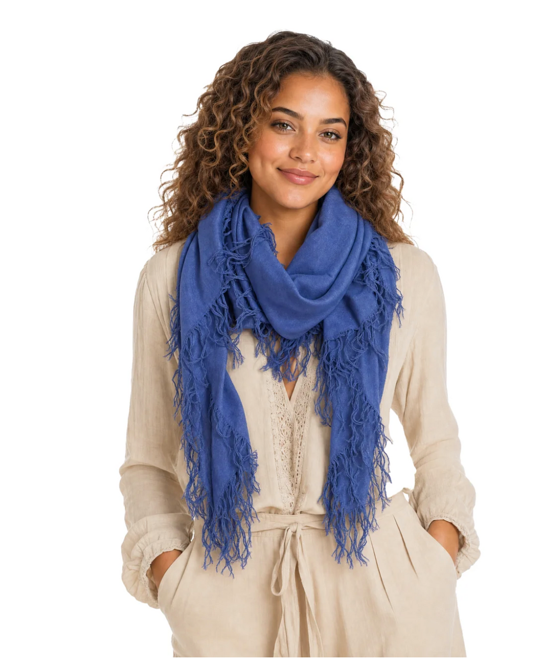 Cashmere Blend Midi Scarf