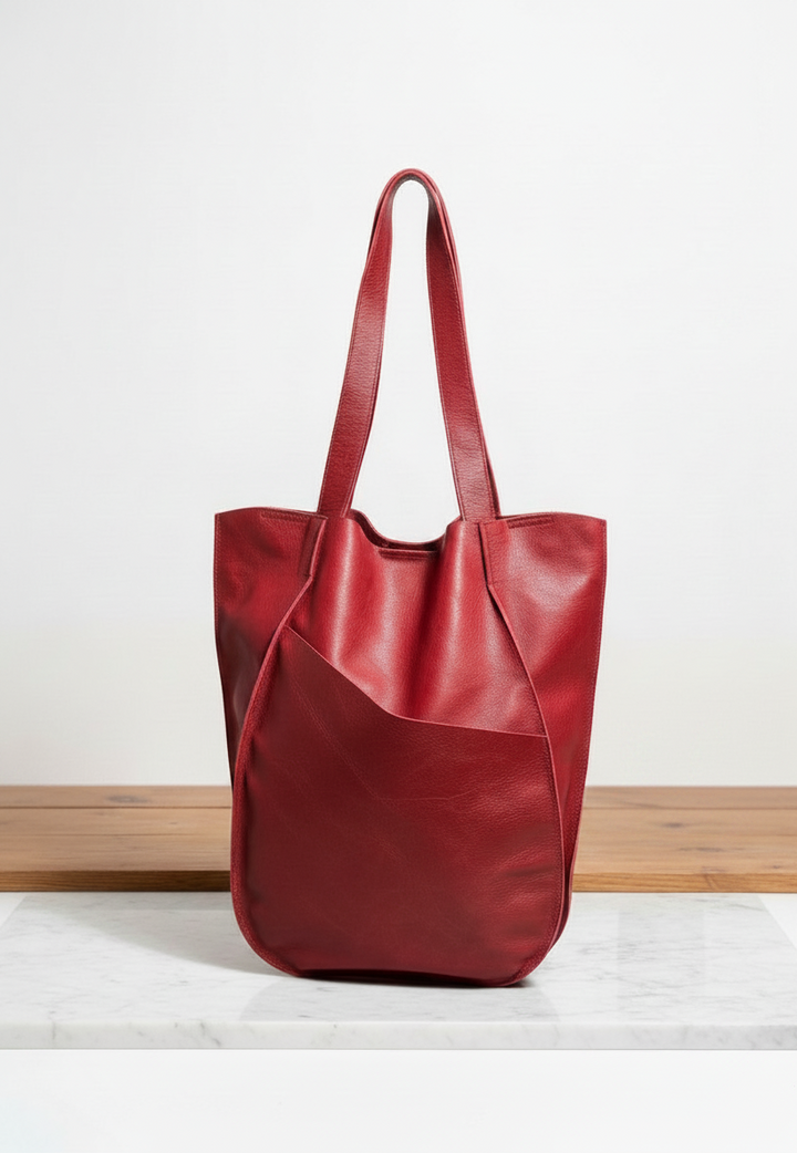 Brazil Leather Slim Tote
