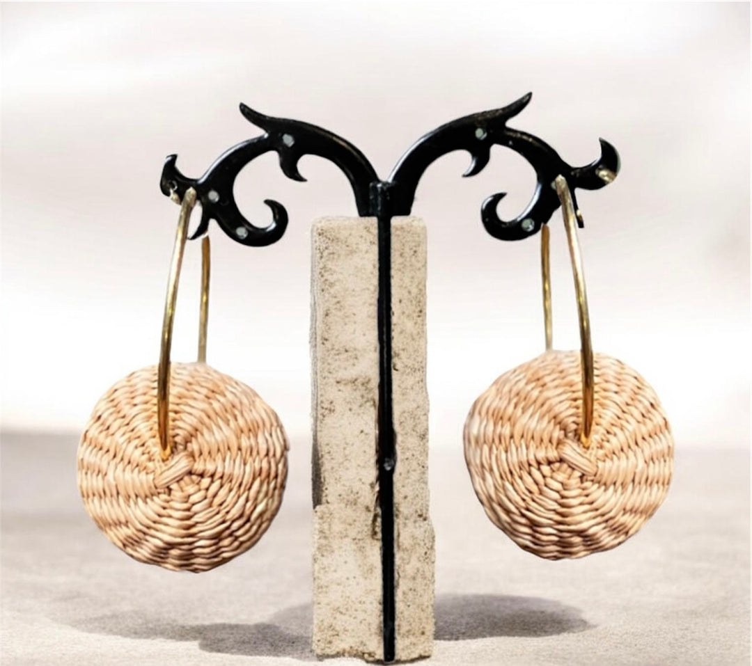 Sphere Hoop Boule Earrings