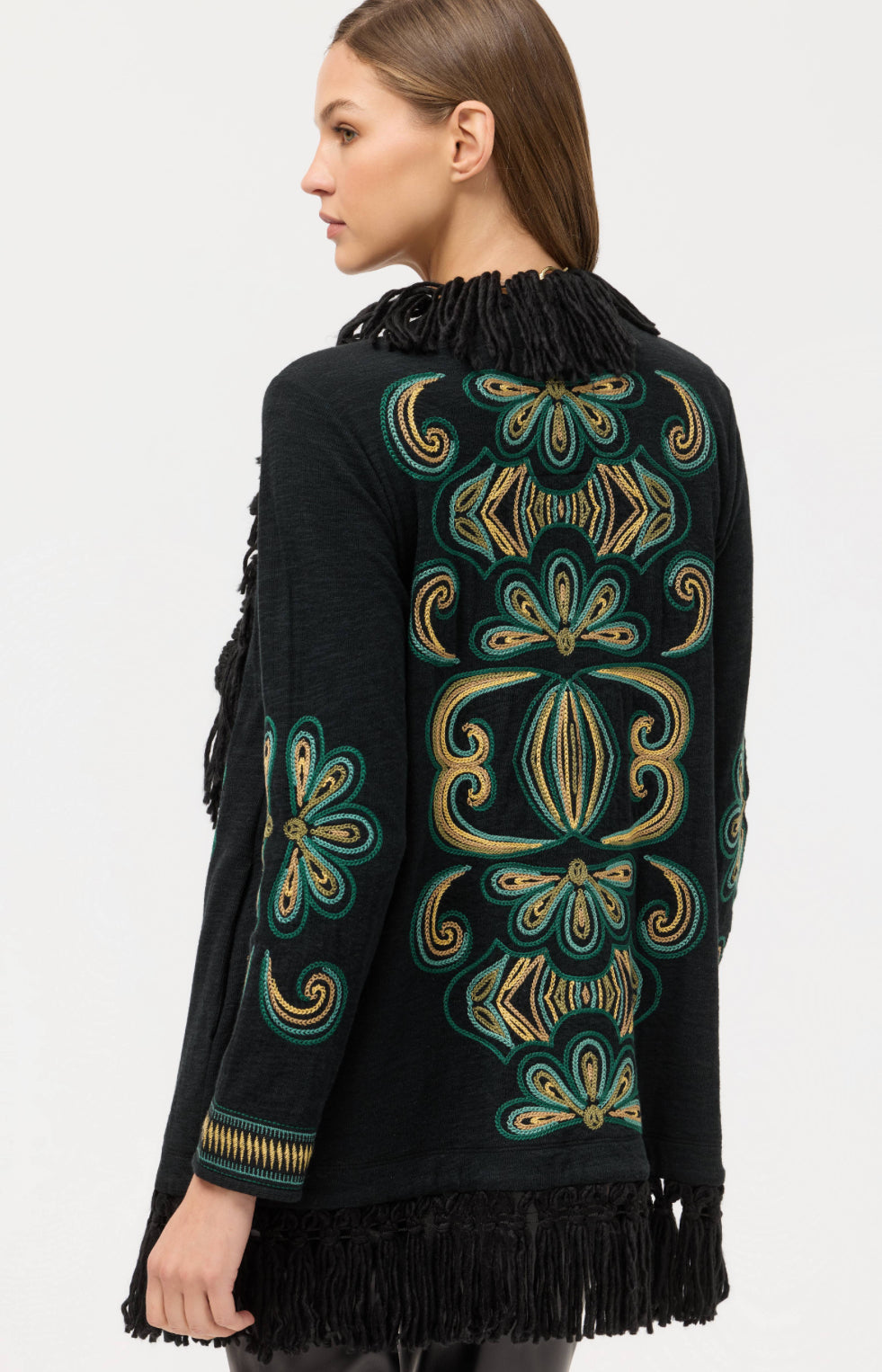 Biya Welda Draped Cardi