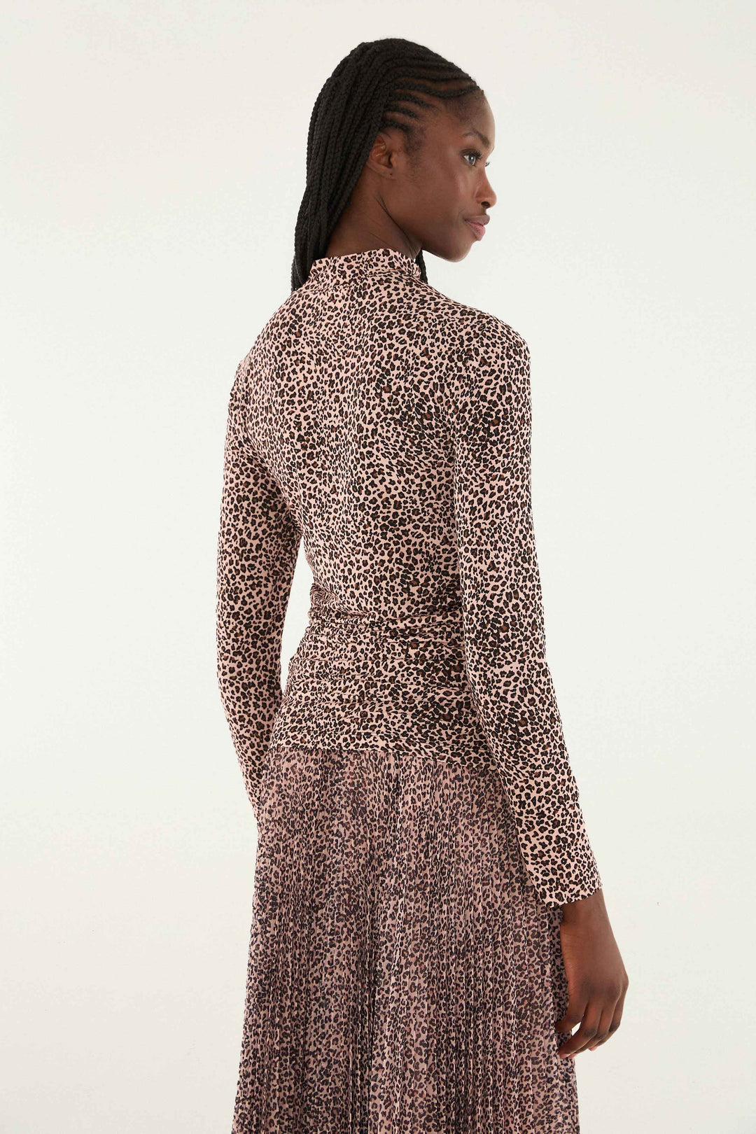 Baby Leopard Jersey Blouse