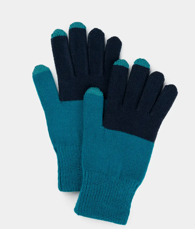 Verloop Colorblock Knit Gloves