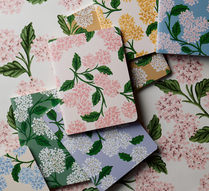 Hydrangea Pocket Notebook Boxed Set