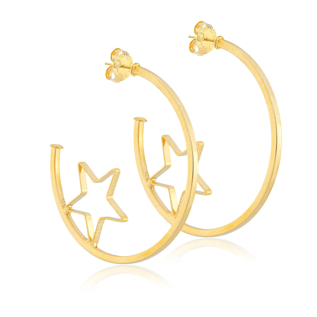 Star Gazing Hoops