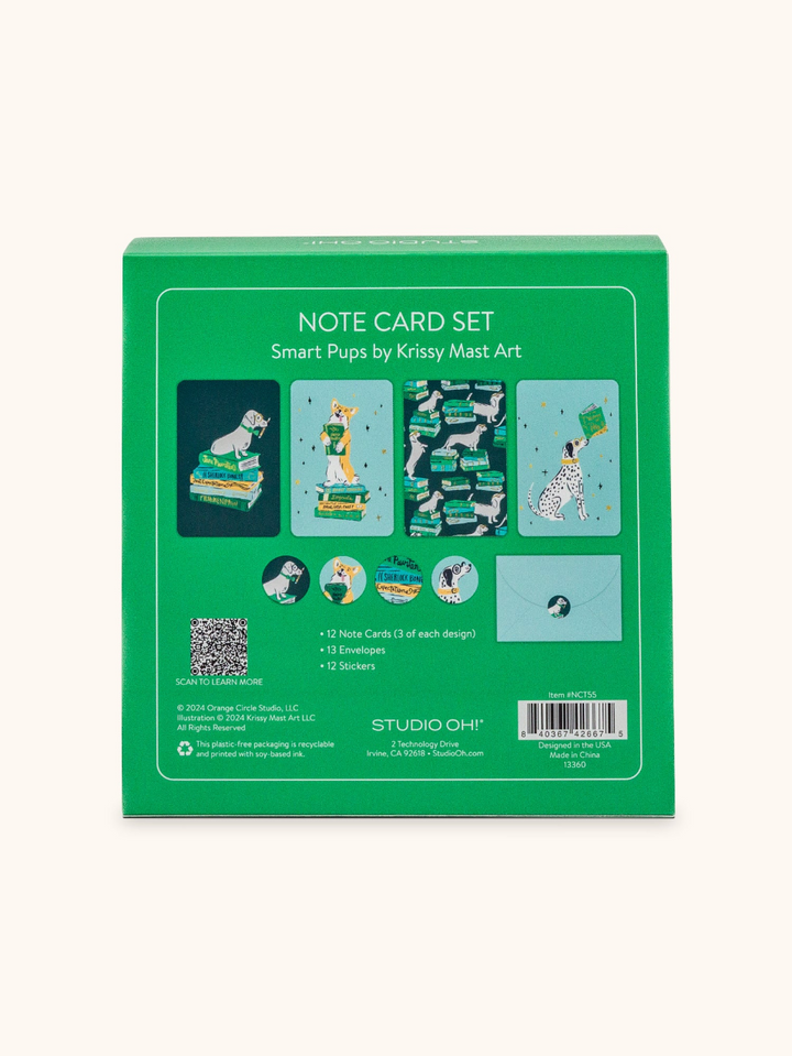 Note Card Sticker Set