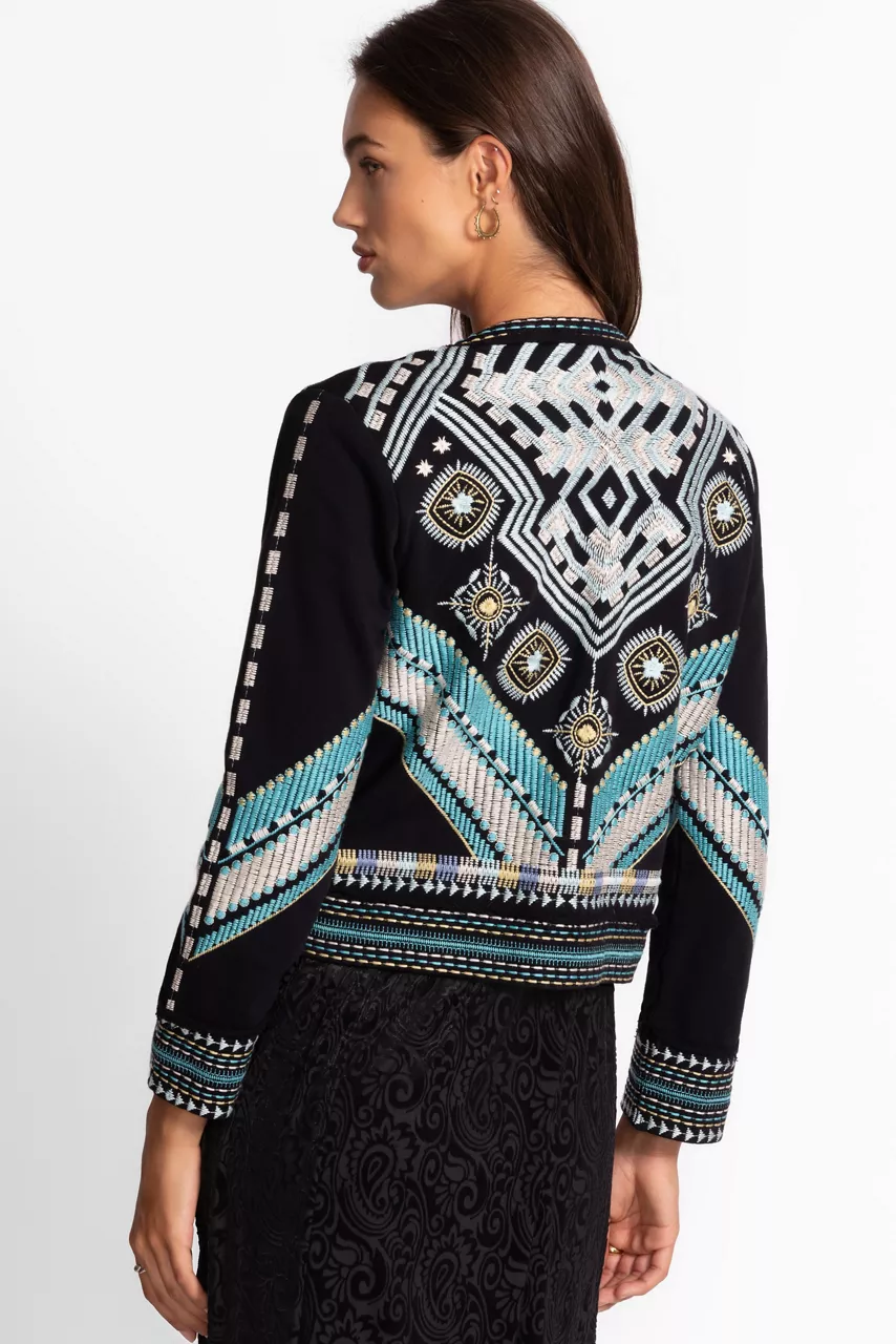 Oliver French Terry Mixed Media Jacket
