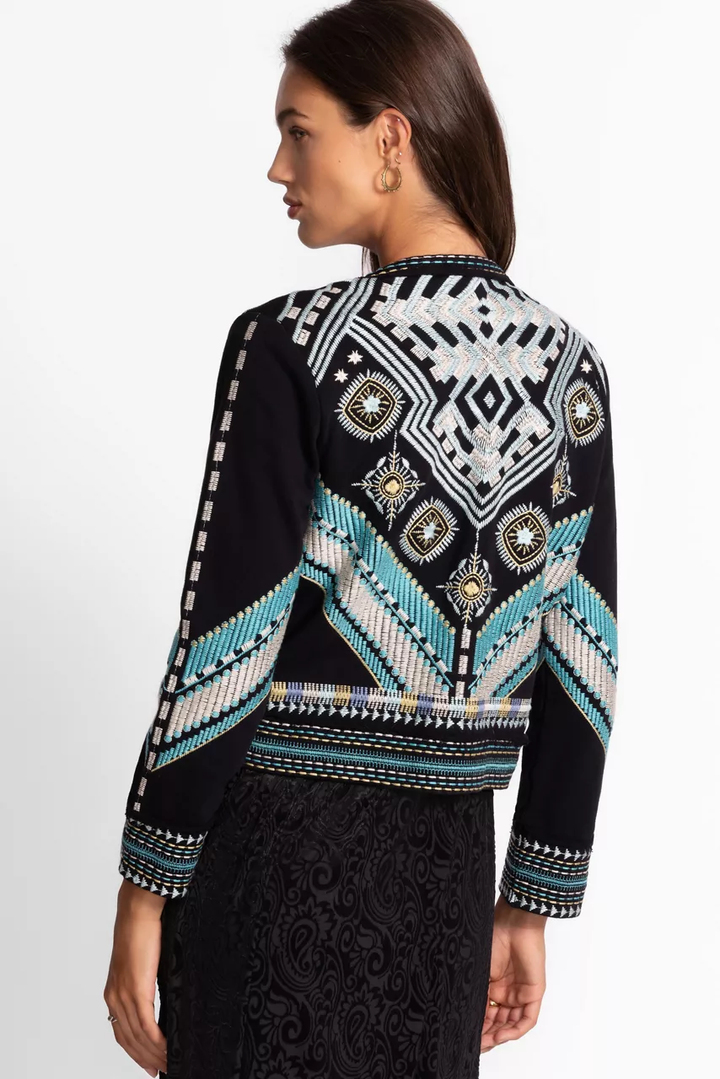 Oliver French Terry Mixed Media Jacket