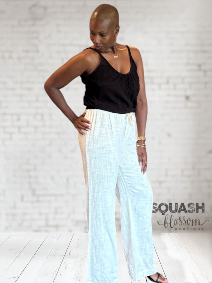 Easy Wide Leg Pant