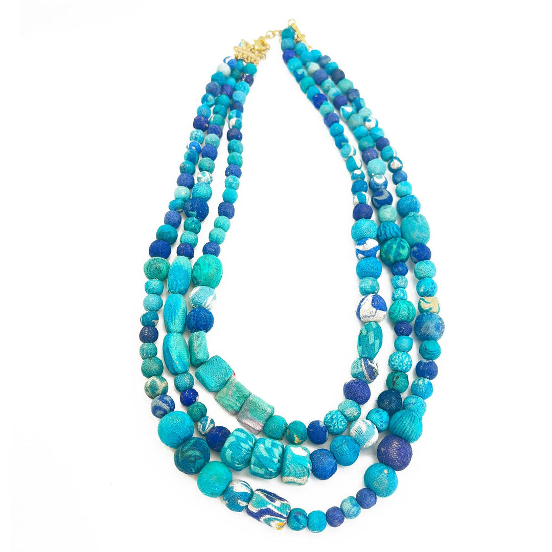 Aasha Trinity Monochrome Layer Necklace