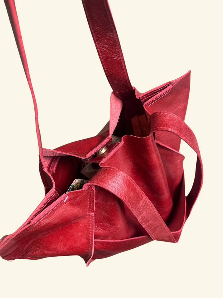 Brazil Leather Slim Tote
