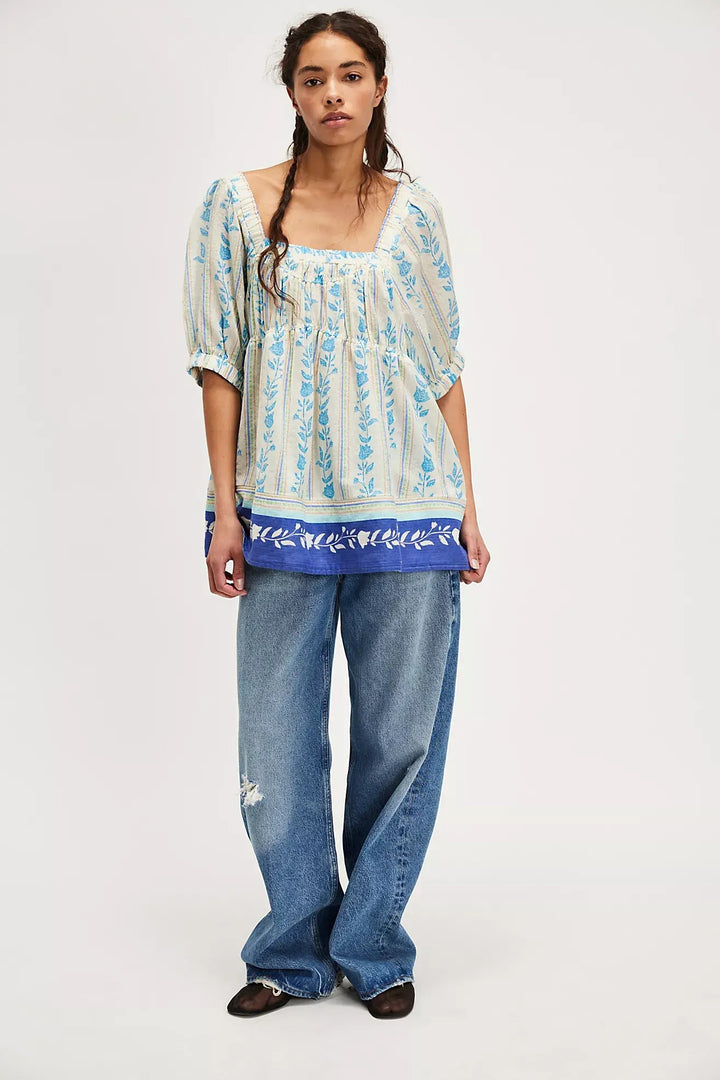 Santorini Printed Tunic