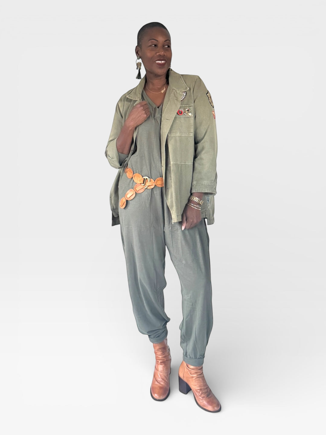 Onesie V-Neck Lounger