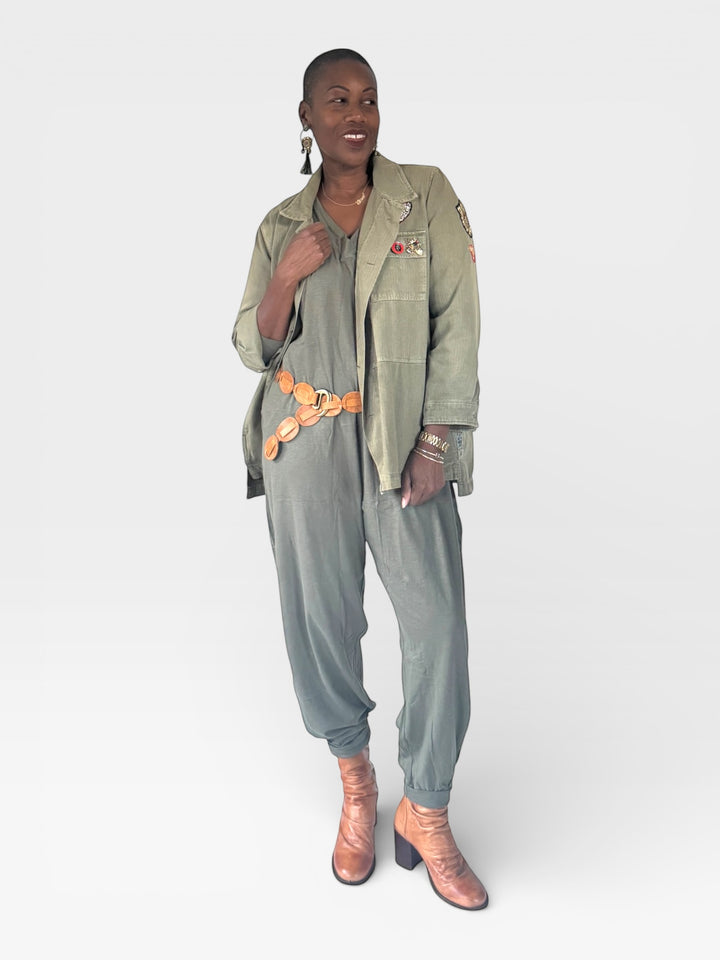 Onesie V-Neck Lounger