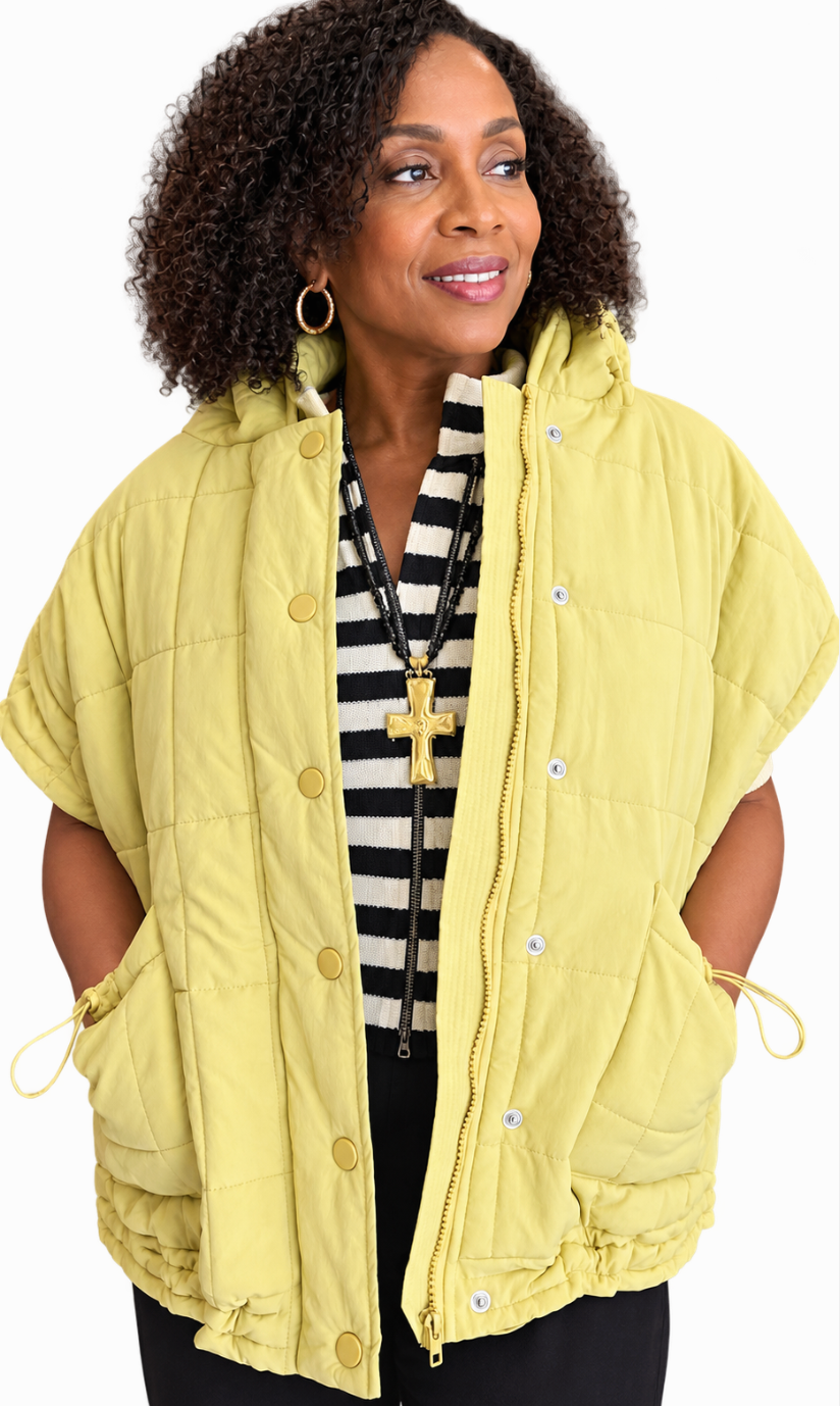 Quilted Poncho